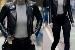 5 Best Leather Jacket Outfit Ideas to Copy Now | Best leather jacke