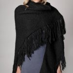 How to Style Black Shawl: 15 Feminine Outfit Ideas - FMag.c