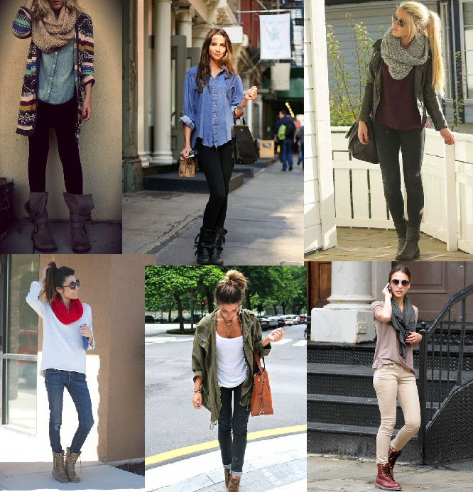 Fall Boots Outfit Ideas for
  Ladies