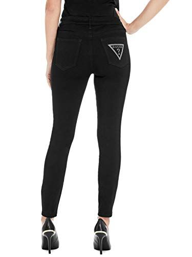 GUESS Factory Women's Eyana Logo Pocket Skinny Jeans | Flannel .