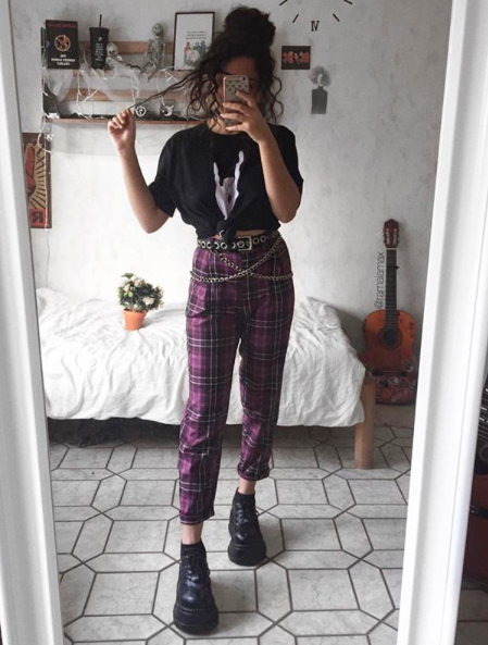 Monica Trousers | Aesthetic clothes, Edgy outfits, Retro outfi