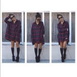 oversized flannel dress - Google Search | Flannel outfits, Flannel .