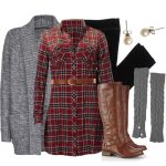 25 Pretty & Plaid Wintertime Outfit Ideas – Polyvore Outfits for .
