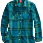 EMS® Women's Timber Fitted Plaid Flannel Shi