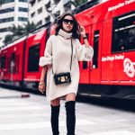 20 Sexy And Comfy Sweater Dress With Boots Outfits - Styleohol