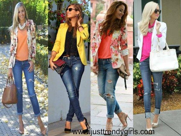 Floral Blazer Outfit Ideas for
  Women