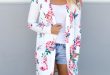 Best 13 Floral Cardigan Outfit Ideas for Women - FMag.c