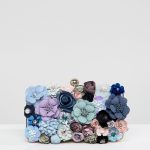 Chi Chi London 3D Floral Embellished Clutch Bag | AS