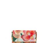 Buy Accessorize Metallic Jasmine Floral Beaded Clutch Bag from .