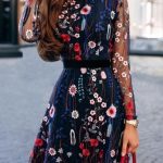 Mini dress with sleeves - Gorgeous Fall Wedding Guest Outfits .