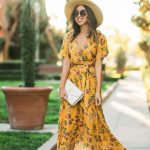 Maxi Dresses: A Few of Our Favorites | Yellow floral maxi dress .