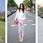 20 Pink, Black, & Blue Floral Pants Fashion Ideas 2016 For Girls .