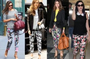 Floral Trousers Outfit Ideas - Outfit Ideas