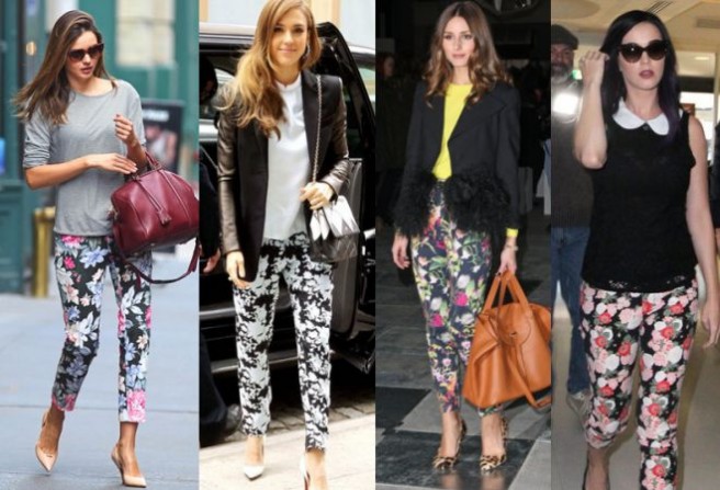 Floral Trousers Outfit Ideas - Outfit Ideas