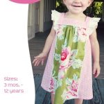 Flutter Sleeve Dress Pattern | Sugar & Spice Dress & T