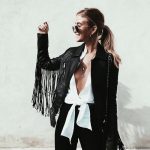 Fringe Leather Jacket: 13 Modern and Classy Outfit Ideas - FMag.c