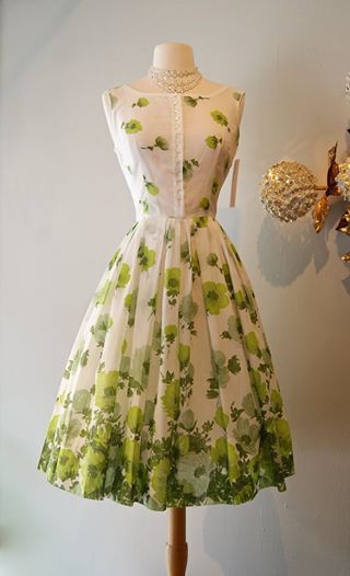 Vintage garden party dress | Vintage 1950s dresses parties, Pretty .