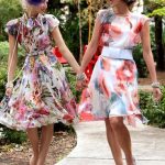 Girlfriends In Pretty Dresses … | Garden party outfit dresses, Tea .