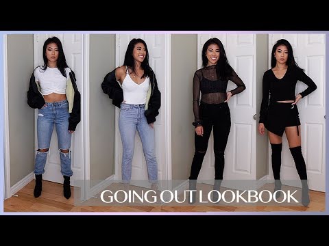 GOING OUT OUTFIT IDEAS | NIGHT OUT LOOKBOOK - YouTu