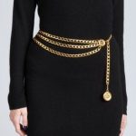 Vintage gold tiered chain belt | Fashion, Fashion clothes women .