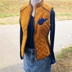 West Virginia Vest For Women Gameday Outfit Ideas Gold And | Et