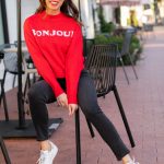 Graphic Sweaters for Fall: Say it Like You Mean It! | Sydne Sty