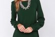 14 stylish ideas to wear an emerald green dress | Fashion, Casual .