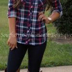 Country In Me Pink Plaid Shirt | Southern Sophisticate Boutique .