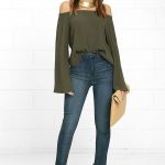 Image result for olive green top outfit ideas | Green top outfit .