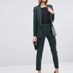 ASOS Premium Tailored Suit in Forest Green | outfit ideas for work .