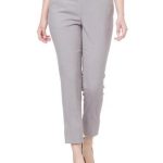Solly Trousers & Leggings, Allen Solly Grey Trousers for Women at .