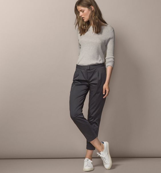 Grey Chinos for Women