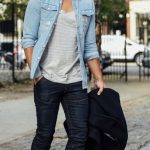 justinliv - with a summer outfit idea with a light wash denim .