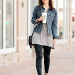 31 Grey Legging Outfit Ideas You Need to T