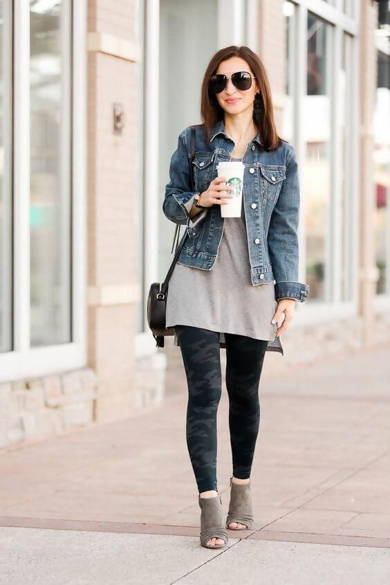 31 Grey Legging Outfit Ideas You Need to T