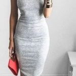 Grey sweater dress. | Fashion, Clothes, Trending outfi
