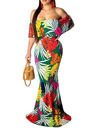 Hawaiian Summer Dress Outfit
  Ideas for  Women