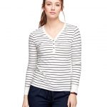 How to Style Henley Shirt for Women: Top 15 Outfit Ideas - FMag.c