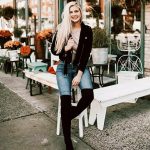40 newest knee high boots outfit ideas | Black boots outfit, Black .