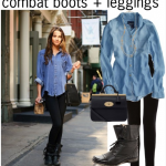 Combat Boots + Leggings, 3 Ways to Style Combat Boots to Make the .