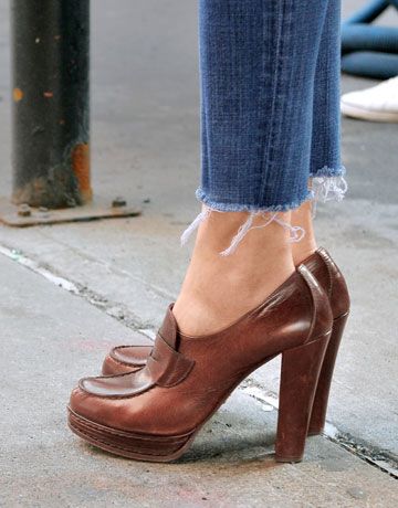 What We Want Now: High-Heeled Loafers | Heeled loafers, Fashion .