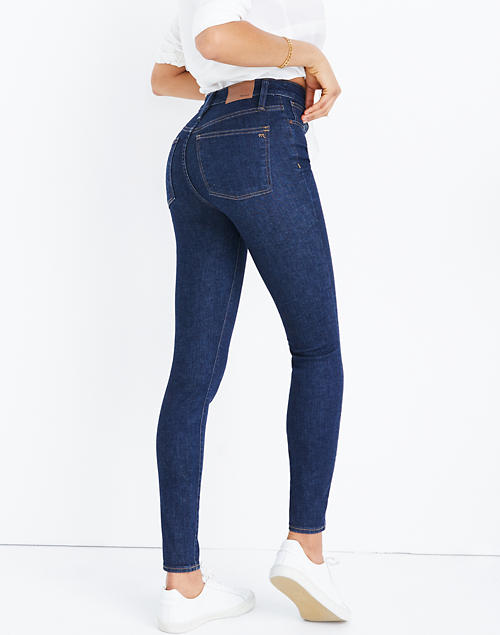 Women's Curvy High-Rise Skinny Jeans in Lucille Wash | Madewe