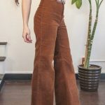 RARE 70S DITTOS HIGH WAISTED BELL BOTTOM CORDUROY FLARE PANT | 70s .
