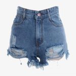 High Waisted Distressed Denim Shorts - Swag Outfit Ideas For .