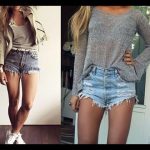 Best High waisted shorts outfit ideas - YouTu