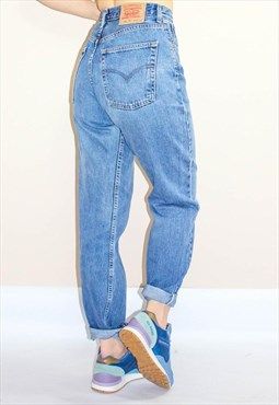 Vintage 80's Loose Fit High Waist Levi Mom Jeans (With images .