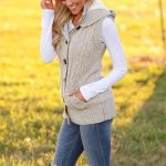 Waiting For You Hooded Vest - Oatmeal | Fall outfits, Fashion .