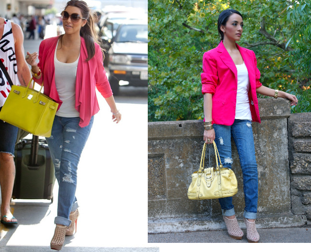 Hot Pink Blazer Outfit Ideas