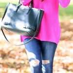 15 bright sweater outfit ideas for fall and winter | Fashion, Pink .