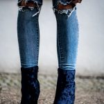 Blue Velvet Boots || What to wear in spring || Fashionblog Berl